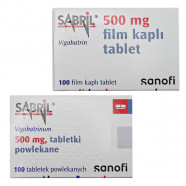 Купить Сабрил (Вигабатрин) таблетки 500мг №100 в Москве