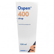 Купить Оспен (Феноксиметилпенициллин) 400000 МЕ/5 мл сироп 150мл в Москве