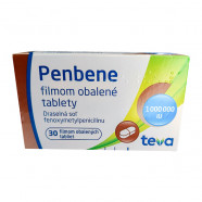 Купить Пенбене Пенициллин таблетки :: Оспен полный аналог 1000000 МЕ №30 в Москве