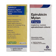 Купить Эпирубицин 50мг фл. 25 мл №1 в Москве