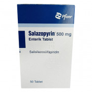 Купить Салазопирин Pfizer таб. 500мг (аналог Азульфидин) 50шт в Москве