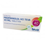 Купить Пропранолол (аналог Индерал) таблетки 40мг №30 в Москве