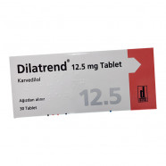Купить Дилатренд 12,5мг таб. №30 в Москве