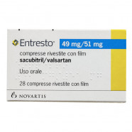 Купить Энтресто (Валсартан Сакубитрил) Entresto 49мг 51мг №28 в Москве