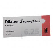 Купить Дилатренд 6,25мг таб. №30 в Москве