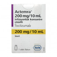 Купить Актемра (Тоцилизумаб) 200мг р-р для ин. 20мг/мл 10мл №1 в Москве