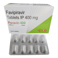 Купить Фавипиравир (Feravir-400) таблетки 400!мг :: Арепливир аналог :: №10 в Москве