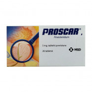 Купить Проскар (Финастерид) 5мг таблетки №28 в Москве