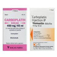 Купить Карбоплатин Kocak / Womastin / Carplatu 10мг/мл 45мл (450мг) флакон №1 в Москве