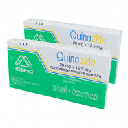 Купить Аккузид 20+12,5мг (в Европе название Acequide\Quinazide) №28 в Москве