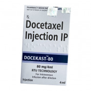 Купить Доцетаксел Docekast р-р для инъекций 20мг/мл 4мл 80мг в Москве