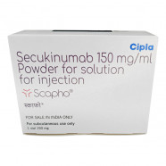 Купить Секукинумаб (Козэнтикс аналог) :: Secukinumab Scapho 150мг лиофил. д/р-ра для п/к введ №1 в Москве