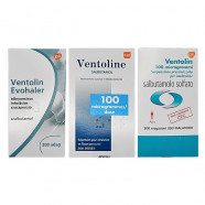 Купить Вентолин аэрозоль для ингал. 100 мкг/доза ЕВРОПА 200 доз в Москве