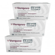 Купить Веркуво (европейское название Адемпас 2.5) Verquvo ЕС!! Риоцигуат табл. 2,5 мг №42 в Москве