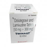 Купить Твинакт Довато полный аналог :: Twinaqt :: Долутегравир Ламивудин табл. 50+300мг №30 в Москве