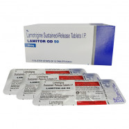 Купить Ламотриджин 50мг (Ламиктал 50мг аналог) таблетки Lamitor OD №30 (3 блистера №10) в Москве