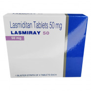 Купить Ласмидитан (Lasmiditan) :: Рейвау, Reyvow аналог :: Lasmiray табл. 50мг №4 в Москве