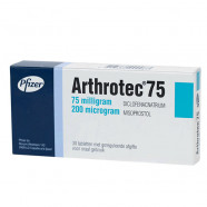 Купить Артротек таблетки 75мг+200мкг 30шт. в Москве