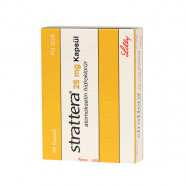 Купить Страттера в капсулах 25мг №28 в Москве