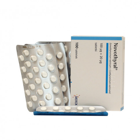 Купить Новотирал (аналог Тиреотома) 100+20 мкг №100 в Москве в Москве