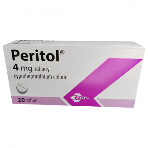 Купить Перитол Ципрогептадин (Peritol, аналог Периактин) таб. 4мг №20 в Москве в Москве