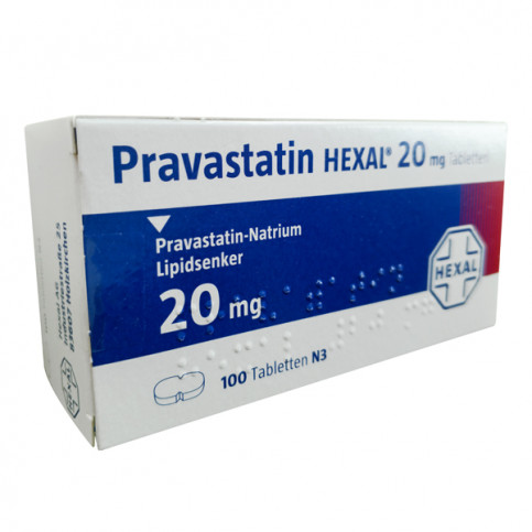 Купить Правастатин Hexal (Липостат аналог) 20мг №100 в Москве в Москве