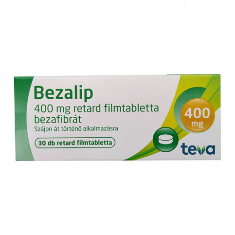 Купить Безалип (Безафибрат) 400мг таблетки №30 в Москве в Москве