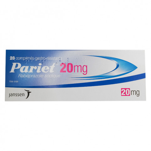 Купить Париет таблетки, 20мг №28 (28 таблеток) в Москве в Москве