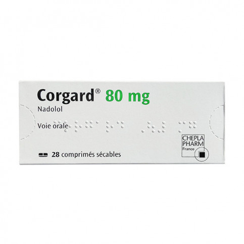 Купить Коргард (Надолол) таблетки 80мг №28 в Москве в Москве