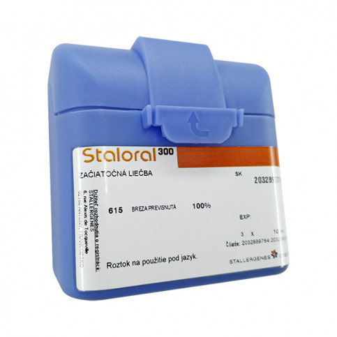 Купить Сталораль Аллерген пыльцы березы ЕВРОПА! (стартовый набор) 3*10мл (10 ИР/мл 1 фл + 300 ИР/мл 2 фл) в Москве в Москве