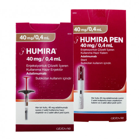 Купить Хумира (Адалимумаб) раствор для инъекций 40мг 0,4 мл 2 шприца в Москве в Москве