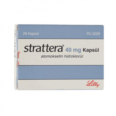 Купить Страттера (Strattera) 40мг 28 капсул в Москве в Москве