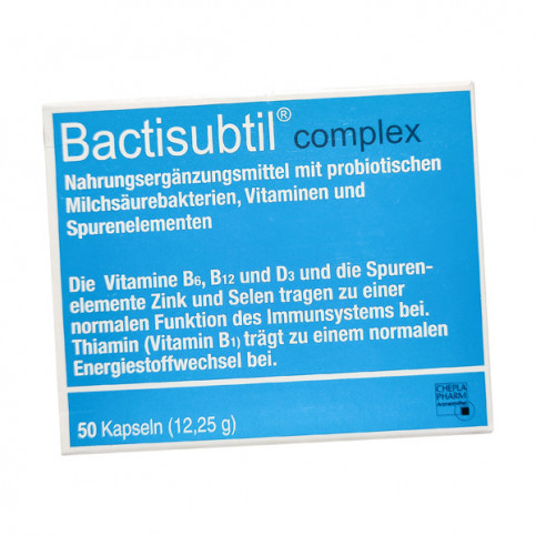 Купить Бактисубтил Комплекс капс. №50! в Москве в Москве