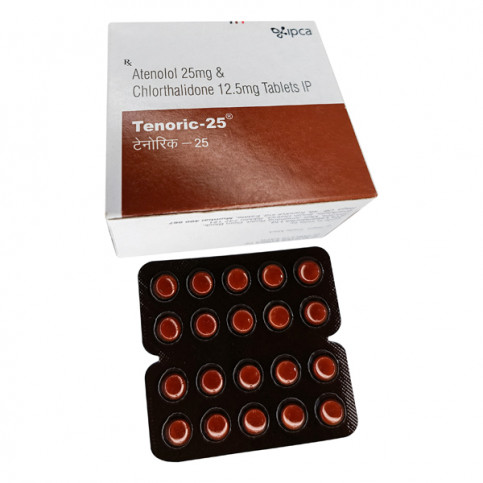 Купить Тенорик (Атенолол / Хлорталидон) 25мг /12.5мг таблетки №20 в Москве в Москве