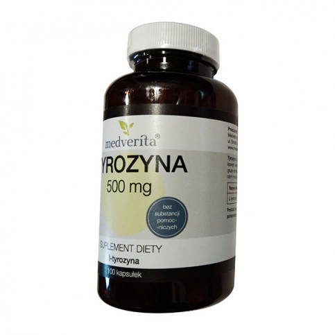 Купить Тирозин (L-Тирозин, L-Tyrosine) 500мг капсулы №100 в Москве в Москве