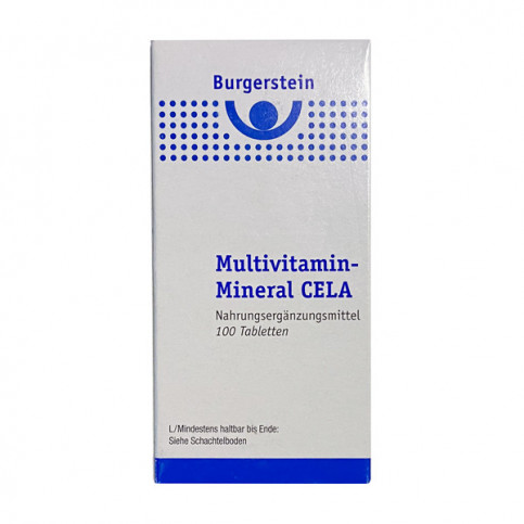 Купить Burgerstein (Бургерштайн) витамины Multivitamin Mineral CELA табл. №100 в Москве в Москве