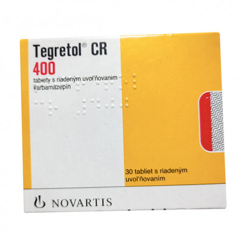 Купить Тегретол ЦР (CR) 400мг таб. №30 в Москве в Москве