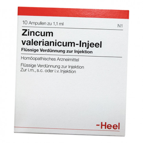 Купить Цинк валериана инъель (Zincum Valerianicum Injeel) ампулы 1,1мл №10 в Москве в Москве