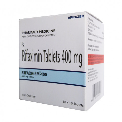 Купить Рифаксимин (Rifaxigem) :: Альфаксим, Альфа нормикс аналог таблетки 400мг №10 в Москве в Москве