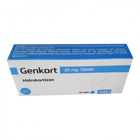 Купить Генкорт Genkort (Гидрокортизон) таб. 10мг №30 в Москве в Москве
