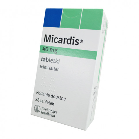 Купить Микардис табл. 40 мг №28 в Москве в Москве