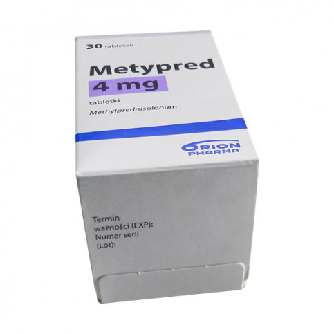 Купить Метипред табл. 4 мг N30 в Москве в Москве