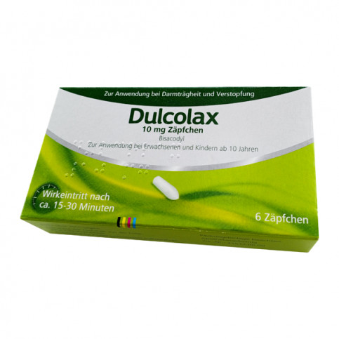 Купить Дульколакс суппозитории рект. (Дульколакс свечи) 10 мг Германия №6 в Москве в Москве