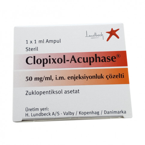 Купить Клопиксол Акуфаз раствор для в/м введения 50мг/мл 1мл №1 (1 амп!!!) в Москве в Москве