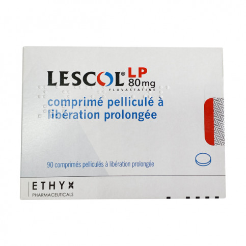 Купить Лескол пролонг. таблетки (Флувастатин) 80мг 90шт!!! в Москве в Москве