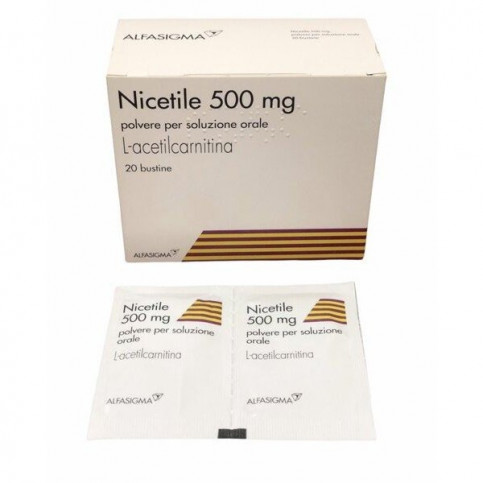 Купить Ницетил 500мг пор. для приготов. р-ра для приема внутрь саше №20 в Москве в Москве