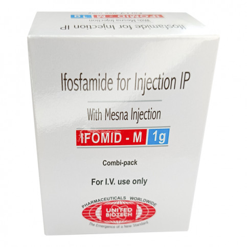Купить Ифосфамид (Холоксан аналог) 1000мг (в сочетании с Месна 200мг) :: Ifomid M, Ifosma фл. №1 в Москве в Москве