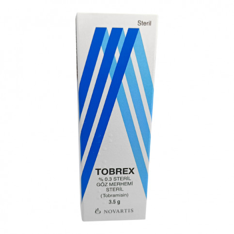 Купить Тобрекс (Тобрамицин) мазь глазная 0.3% туба 3.5г в Москве в Москве