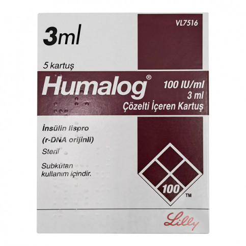 Купить Хумалог 100МЕ/мл р-р для в/в и п/к введ картр 3мл №5 в Москве в Москве