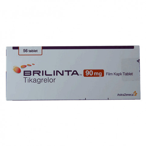 Купить Брилинта (Тикагрелор) таблетки 90мг №56 в Москве в Москве
